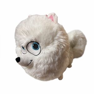Universal Studios The Secret Life of Pets Gidget Plush White Pomeranian Dog Toy